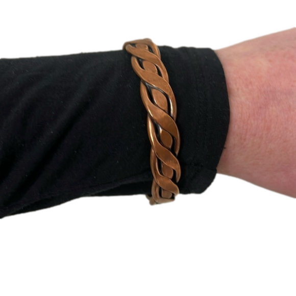 unbranded Other - Vintage Heavy Copper Men’s Cuff Bracelet